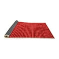 thumbnail image 2 of Ahgly Company Indoor Square Oriental Orange Modern Area Rugs, 5' Square, 2 of 4