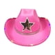 thumbnail image 2 of Sombrero de vaquero, accesorios de vestir, moda, ala grande, verano, informal, decoración, sol Rosa, 2 of 9