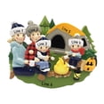 thumbnail image 4 of Personalized Family of 4 Ornament 2024 Family Vacation Outdoor Camping 1 Count - Ornaments by Elves, 4 of 10
