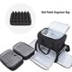 thumbnail image 3 of Bolsa Organizadora De Esmalte De Uñas, Gran Capacidad, Capacidad Para 70 Botellas, Bolsa De Almacenamiento De Esmalte De Uñas De Doble Capa Con 2 Bolsas Extraíbles, 3 of 7