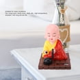 thumbnail image 4 of Juguete Solar Pequeño Monje, Adorno De Monje Solar Que Ahorración De Energía Sacudiendo La Cabeza Que Atrae Riqueza Para La Decoración Del Hogar, 4 of 7