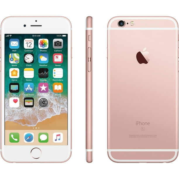 Like New Apple iPhone 6S Rose Gold 64GB Veriizon + GSM unlocked -