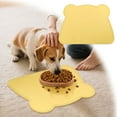 thumbnail image 1 of Pet Silicone Cat Food Mat With Raised Edges Non For Indoor Use Easy To Clean Food Tray Design For, 1 of 4