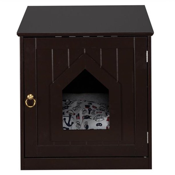 Cat House Side Table Nightstand Pet House Litter Box Furniture Indoor Pet Crate Litter Box End Table Litter Box Cover With Sturdy Wooden Structure Coffee Walmart Com Walmart Com