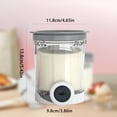 thumbnail image 6 of Saburrnity 2 pack Pint Containers Replacement for Ninja Swirl Ice Cream & Soft Serve Makers, 16oz Creami Swirl Pints and Lids Compatible with NC700 NC701 Series, BPA-Free & Dishwasher Safe, 6 of 7