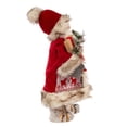 thumbnail image 2 of Kurt S. Adler Kurt Adler 18-Inch Red and White Santa With Gift Box and Bells, 2 of 4