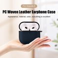 thumbnail image 3 of PC Nylon Earphone Protective Case for AirPods 4, Durable Hard Shell Cover with Metal Buckle, Anti-Scratch Shockproof Wireless Headphone Accessory (Black, Red, Gray, Green), 3 of 8