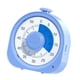 thumbnail image 5 of Temporizador visual de 60 minutos para hornear con alarma y luz indicadora para la gestión del tiempo. Azul, 5 of 9