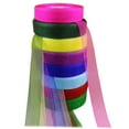 thumbnail image 4 of HOMEMAXS Assorted Color Organza Ribbon for Decorating Made of Nylon Smooth and Shiny 2CM, 4 of 8
