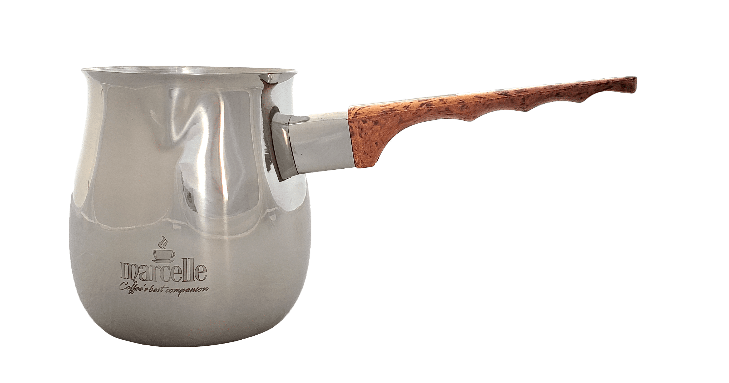 Marcelle 12 oz. Stainless Steel Milk/ Coffee Warmer Pot