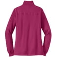 thumbnail image 2 of Mafoose Women's 1/4 Zip Sweatshirt Pink Rush Large, 2 of 3