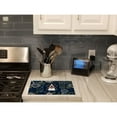 thumbnail image 2 of Carolines Treasures Blue Flowers Bernese Mountain Dog Glass Cutting Board Large 12H x 16W multicolor, 2 of 2