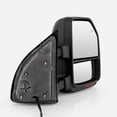 thumbnail image 5 of AKKON - LED Signal Towing Mirrors Fits 2008-2016 Ford F250/F350/F450/F550 SuperDuty Power Adjust Heated Red Smoked LH+RH Pair, 5 of 7