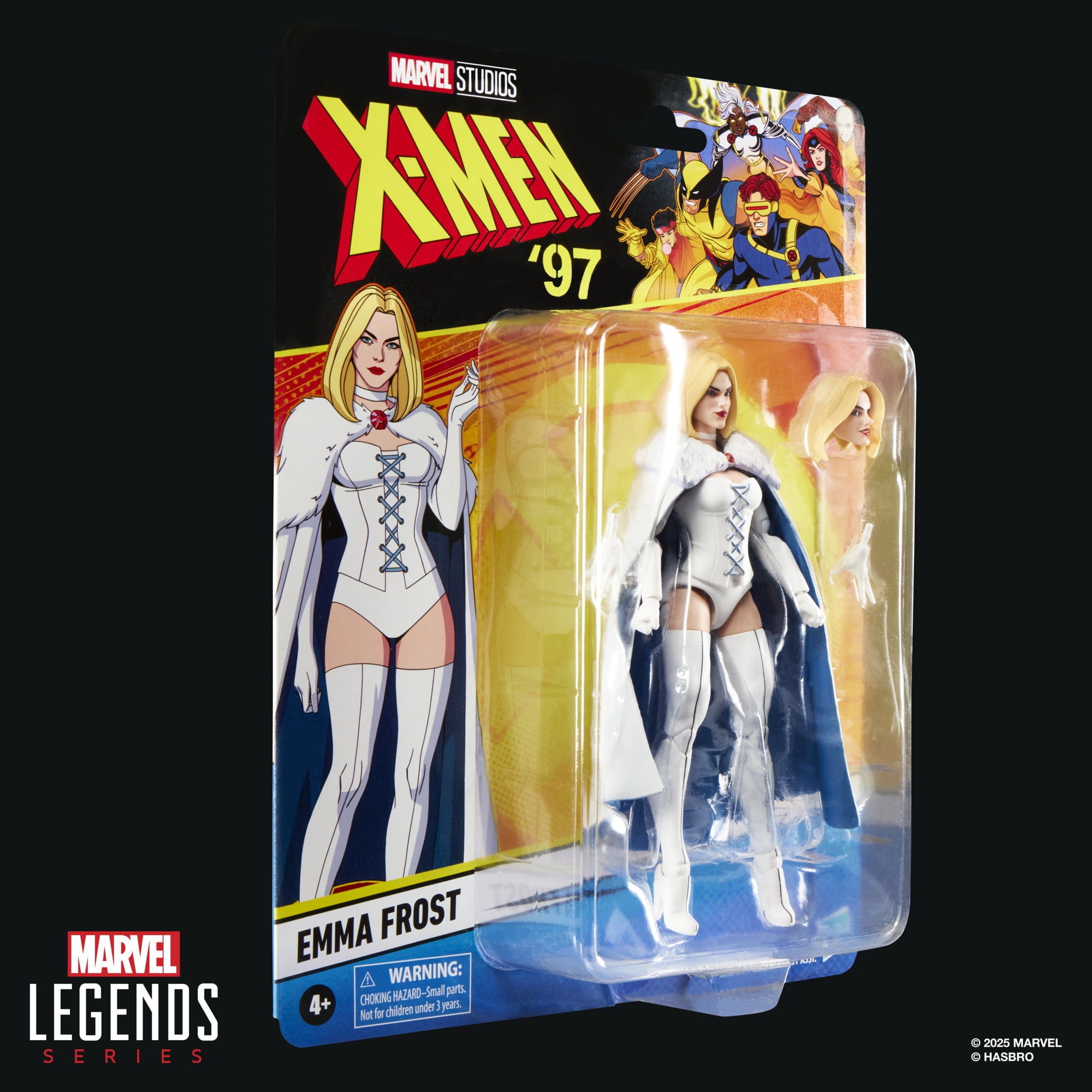 Marvel Legends Series Emma Frost, X-Men '97 Collectible 6-Inch Action Figure Toy