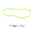 thumbnail image 5 of WHAMVOX  9 Pcs Anti-slip Hair Strap Fine Workmanship Headband Stretchy Rope, 5 of 8