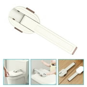 SEWCHICS Baby Safety Toilet Lock Universal Design Simple Abs Assorted 1Pcs 9.4x3 In