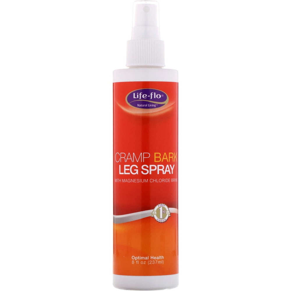 Lifeflo Cramp Bark Leg Spray with Magnesium Chloride Brine 8 fl oz 237