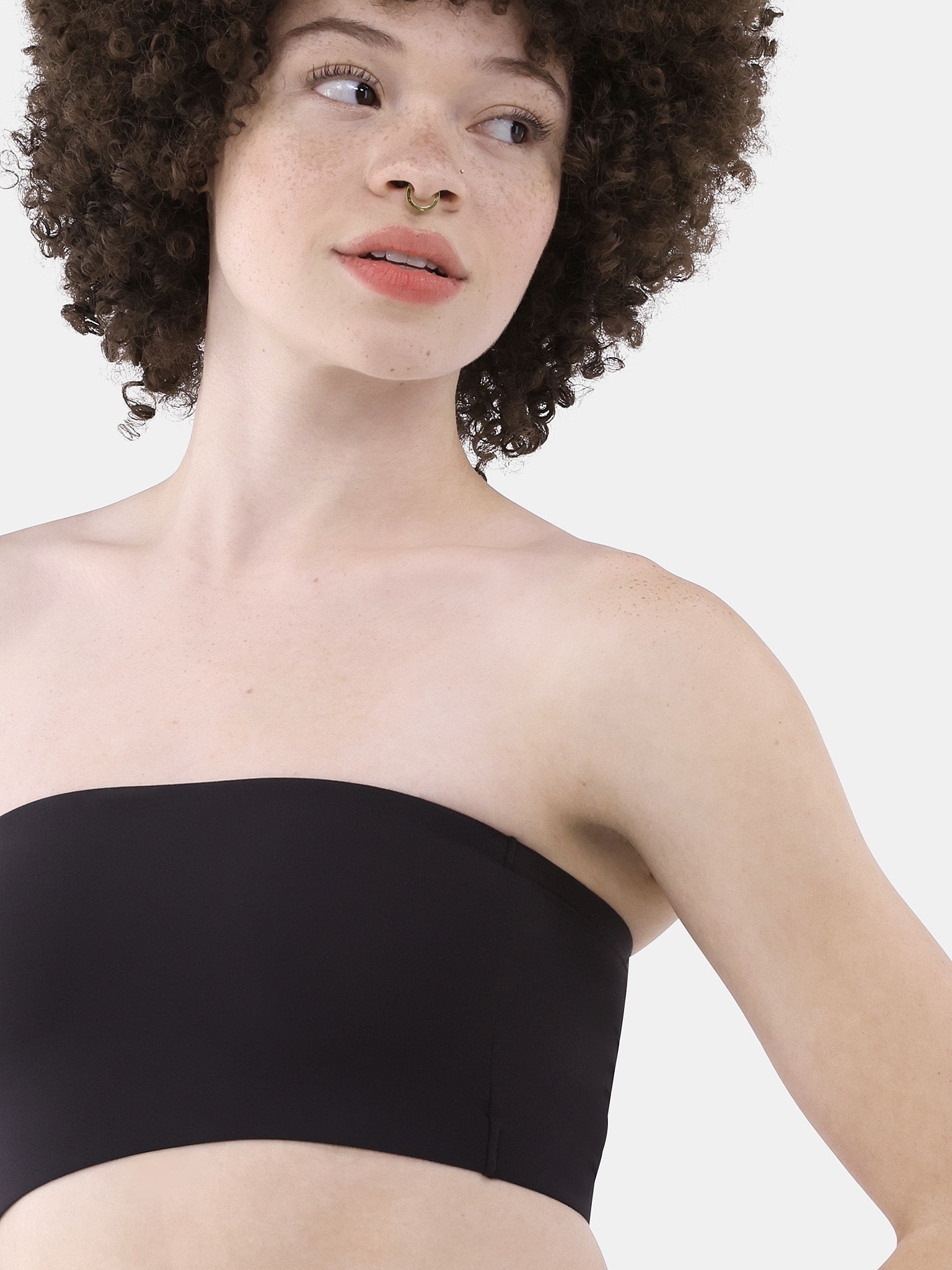 No Boundaries Women's Fit Stretch Bandeau Bra, Sizes XS-3XL