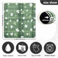 thumbnail image 6 of Dailycode Dishwasher Magnet Cover Magnetic Fridge Door Cover Home Kitchen Decor, Plaid with Shamrocks, 23"x 26", 6 of 6