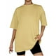 thumbnail image 2 of Tops de punto para mujer,Blusa estampada con cuello en V para mujer, informal, de manga tres cuartos, de poliéster suave, ideal para todas las estaciones, sopatenor, 2 of 7