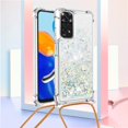thumbnail image 3 of Funda FOXDOCK para Xiaomi Redmi Note 12s 4G con Cuerda Ajustable, Brillo Líquido, Protección Antigolpes y Lente – Ideal para Regalo, 3 of 6
