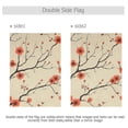 thumbnail image 4 of Yayeee Garden Flag 28" x 40" Double Sided Outdoor Yard Lawn Holiday Decorations, Red Floral Pattern, 4 of 6