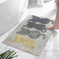 thumbnail image 2 of Bathroom Absorbent Cat Mat Rubber Anti-Slip Door Mat For Entrance Doormat, 2 of 4