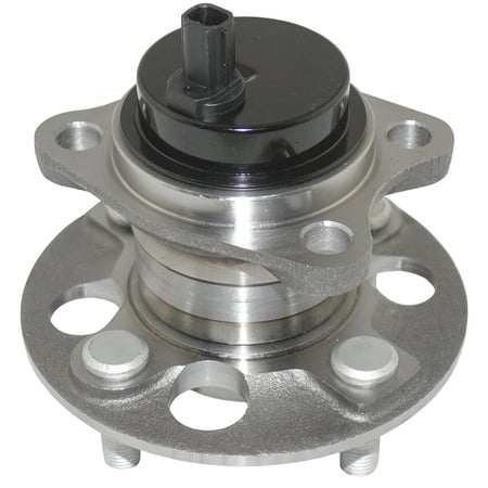 BROCK Wheel Hub Bearing Assembly Rear Replacement for Toyota 12-16 Pruis C 06-17 Yaris w/ ABS 42450-52060 HA590170