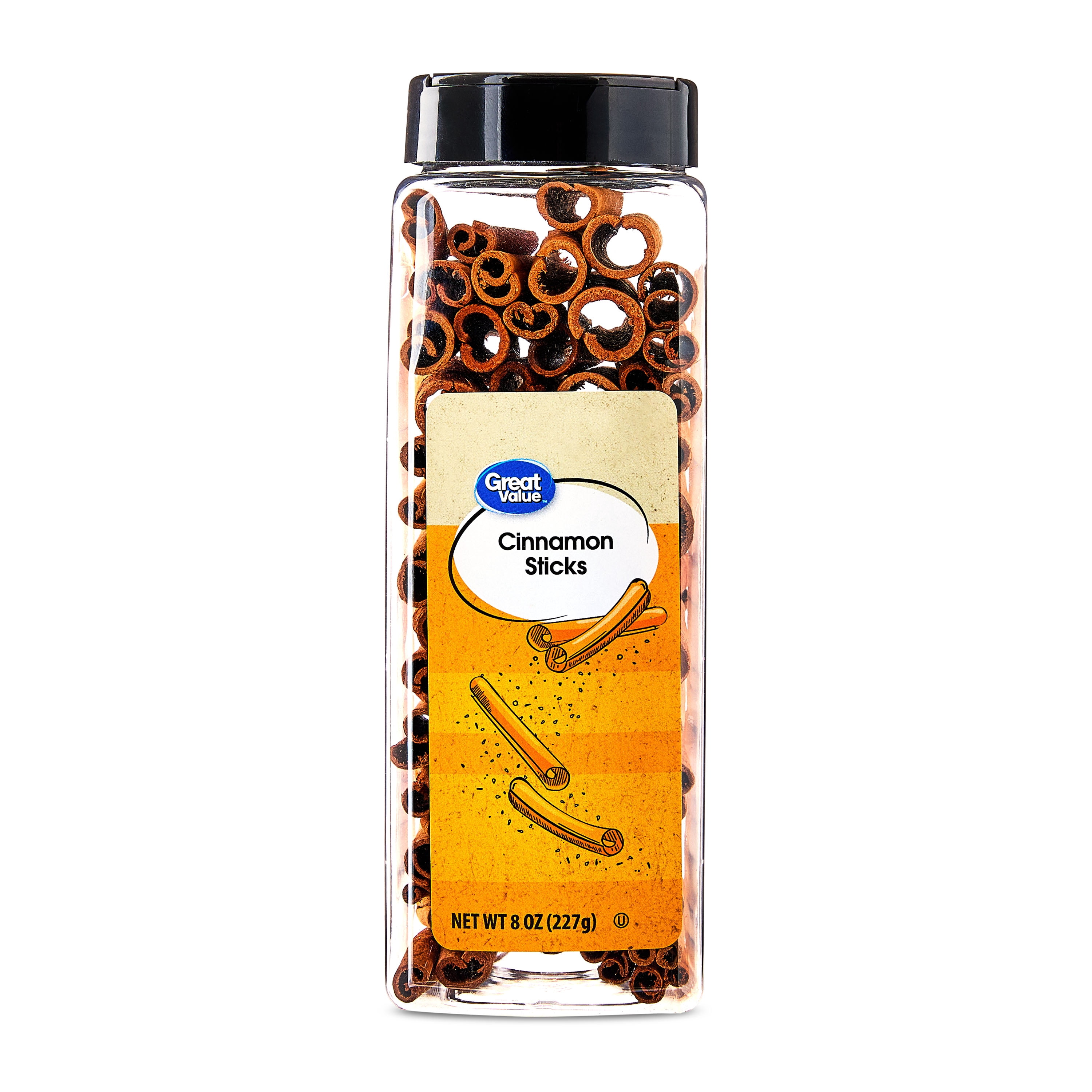 (4 pack) Great Value Cinnamon Sticks, 8 oz