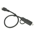 thumbnail image 1 of Cable Data Transmission Cable USBCTYPEC USB3.0 to MicroUSB3.0 2in1 Hard Disk PVC Line, 1 of 7