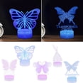 thumbnail image 1 of Aqestyerly Home Appliances Led Night Light Colorful 16 Colors Remote Control Desk Lamp Gift, 1 of 8