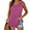Hot Pink, variant on QUINDOS Womens Shirts Navy Yoga Tank V-Neck Basic Casual Flowy Summer Sleeveless T-Shirt Womens Tank Tops