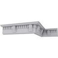 thumbnail image 6 of 5 3/4"H x 3 7/8"P x 6 3/4"F x 94 1/2"L, (10 5/8" Repeat), Dentil With Bead Crown Moulding, 6 of 14