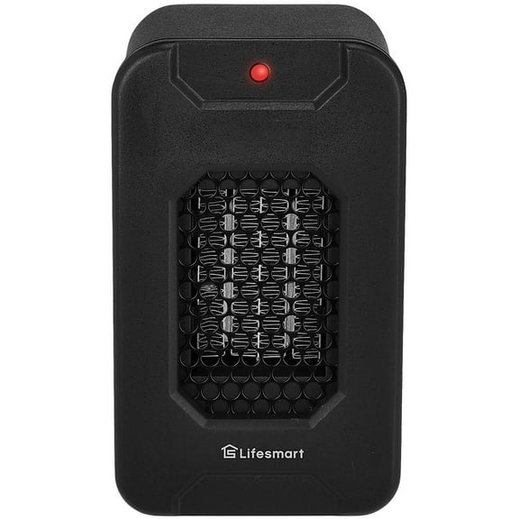LifeSmart 350W Personal Desktop Ceramic Heater with Overheat and Tip-over Safety Switch
