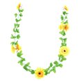 thumbnail image 1 of KAKOWELY 2 piezas de flores artificiales de ratán, colgantes decorativos de girasol de ratán, adorno para el hogar, 1 of 4