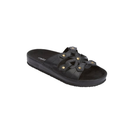 

Comfortview Women s Wide Width The Summer Sandal By Comfortview