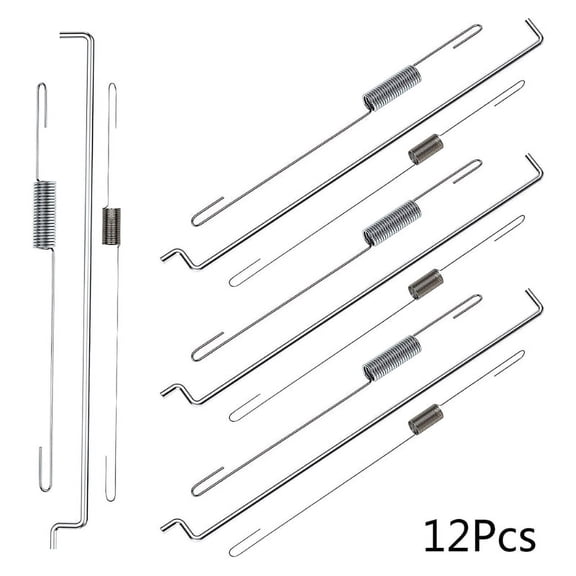 ROZYARD 12Pcs Metal Elastic Spring Assortment Throttle Return Spring Kit for GX140