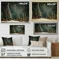 thumbnail image 4 of Designart "Evergreen Elegance Christmas Pine Decor" Floral Framed Wall Art Decor - Traditional Green Tree Pine Entryway Framed Wall Art Print, 4 of 6