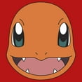 thumbnail image 2 of Girl's Pokemon Charmander Smile  Graphic Tee Red Small, 2 of 5