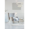 thumbnail image 3 of Elegant Lighting Bowen 24" 2-Light Metal Adjustable LED Chandelier in Gold, 3 of 12