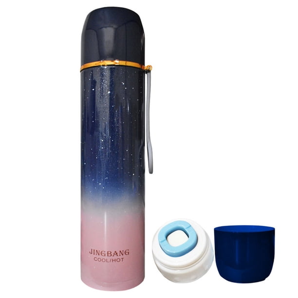Termo de Acero Inoxidable Importacion 600 ml Azul Marino