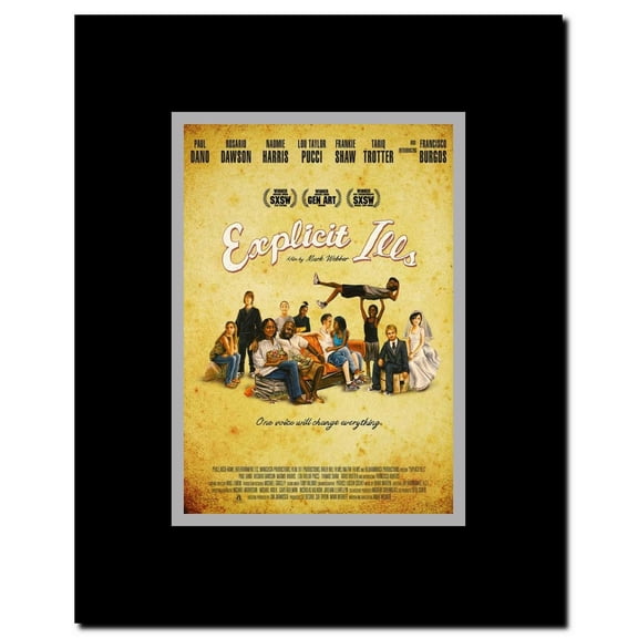 Explicit Ills Framed Movie Poster