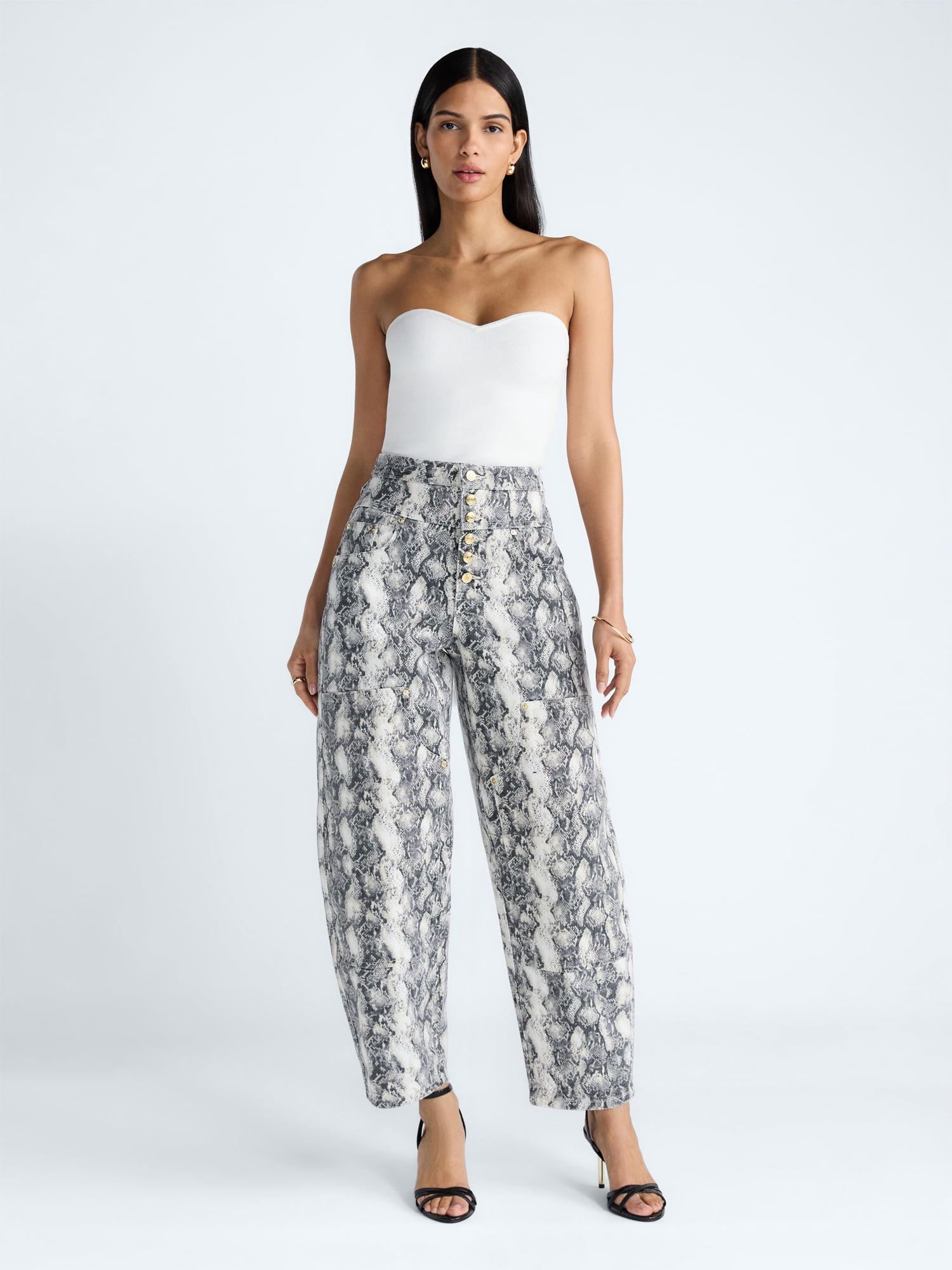 Devil Wears Prada Scoop Collection Women's High Waisted Jeans, Sizes 0-20