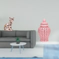 thumbnail image 2 of Escultura de gato, cerámica, tarro de jengibre, , figura de animal, arte, artesanía, adorno para chimenea, arreglo floral, jarrón, tapa, exhi, 2 of 8
