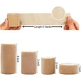 thumbnail image 2 of 6 Pack Self Adhesive Bandage Wrap, Self Adherent Pre Wrap Roll Vet Wrap Tape for Finger Wrist and Ankle Sprains & Swelling, 2 of 5
