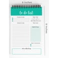 thumbnail image 2 of Inkdotpot To Do List Skip-A-Line Spiral Notepad, 6 in x 9 in, 50 Sheets, 2 of 6