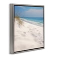 thumbnail image 4 of Stupell Industries Seabreeze Sandy Footprints Landscape Photography Gray Floater Framed Canvas Art Print Wall Art, 25 x 25, 4 of 10