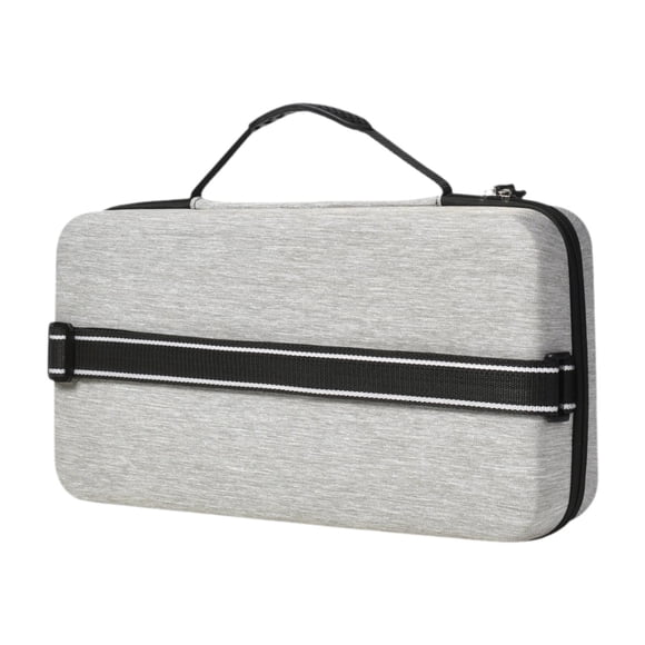S SERENABLE Sac de Raquette de Pickleball Accessoires EVA pour Compétition Intérieur Extérieur Voyage Gris