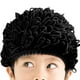 thumbnail image 5 of Disfraz de anciana para niños Gorros de pelo Decorar Moda Lindo para vestir Negro Yuyangstore peluca rizada, 5 of 8