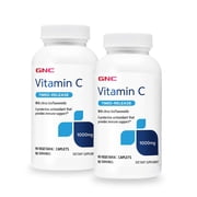 GNC Vitamin C Time-Released 1000mg - Twin Pack